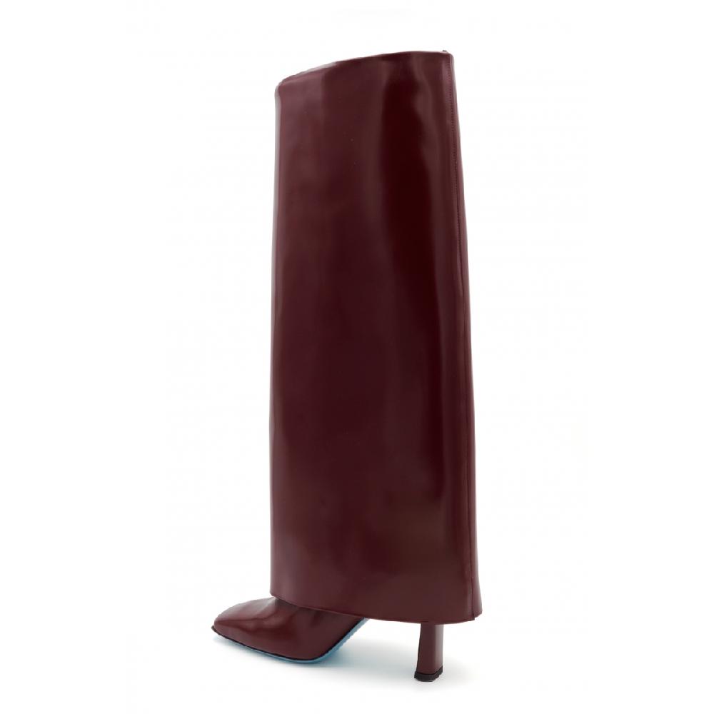 Amalfi by rangoni Stivale Limpida burgundy Saldi Di Fabbrica