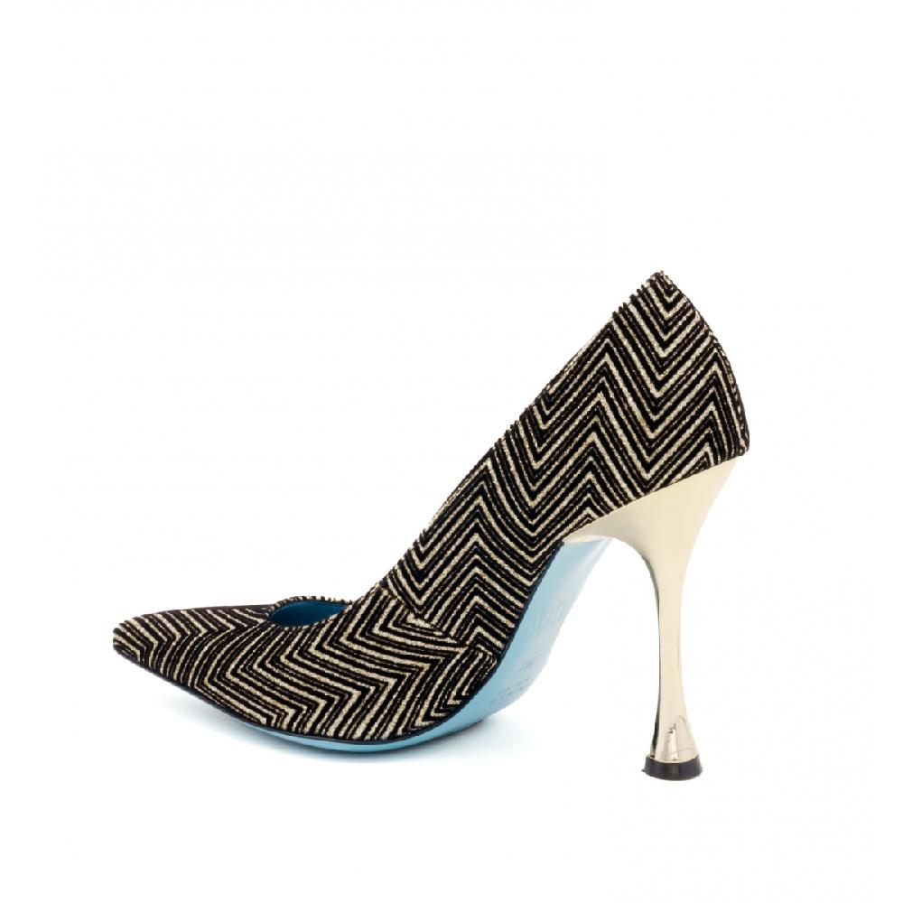 Amalfi by rangoni Décolleté Simply in velluto oro Italy