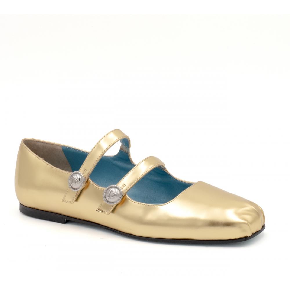 Amalfi by rangoni Ballerina Bambolina oro Qualità