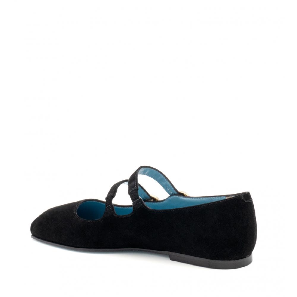 Amalfi by rangoni Ballerina Bambolina nera Spedizione Gratuita