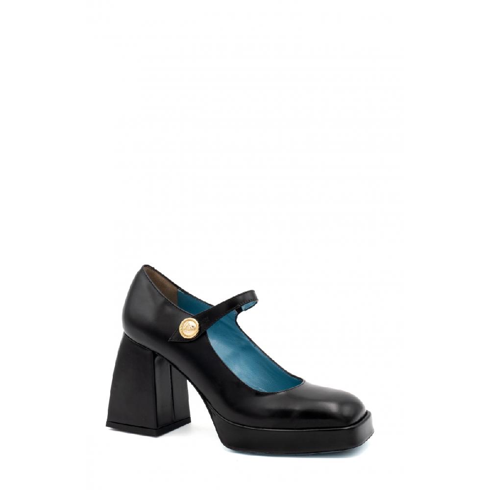 Amalfi by rangoni Scarpe maryjane plateau Piuma nere Acquista Ora