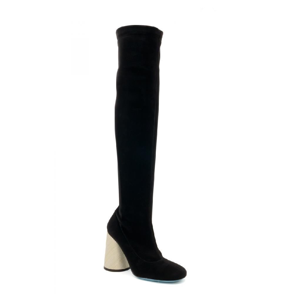 Amalfi by rangoni Stivale cuissard Tracy nero Consegna Veloce