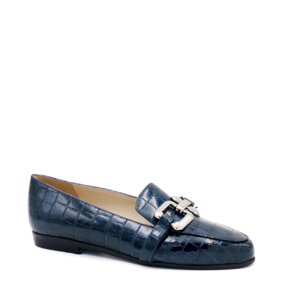 Amalfi by rangoni Mocassino Olimpo blu Vendita Calda