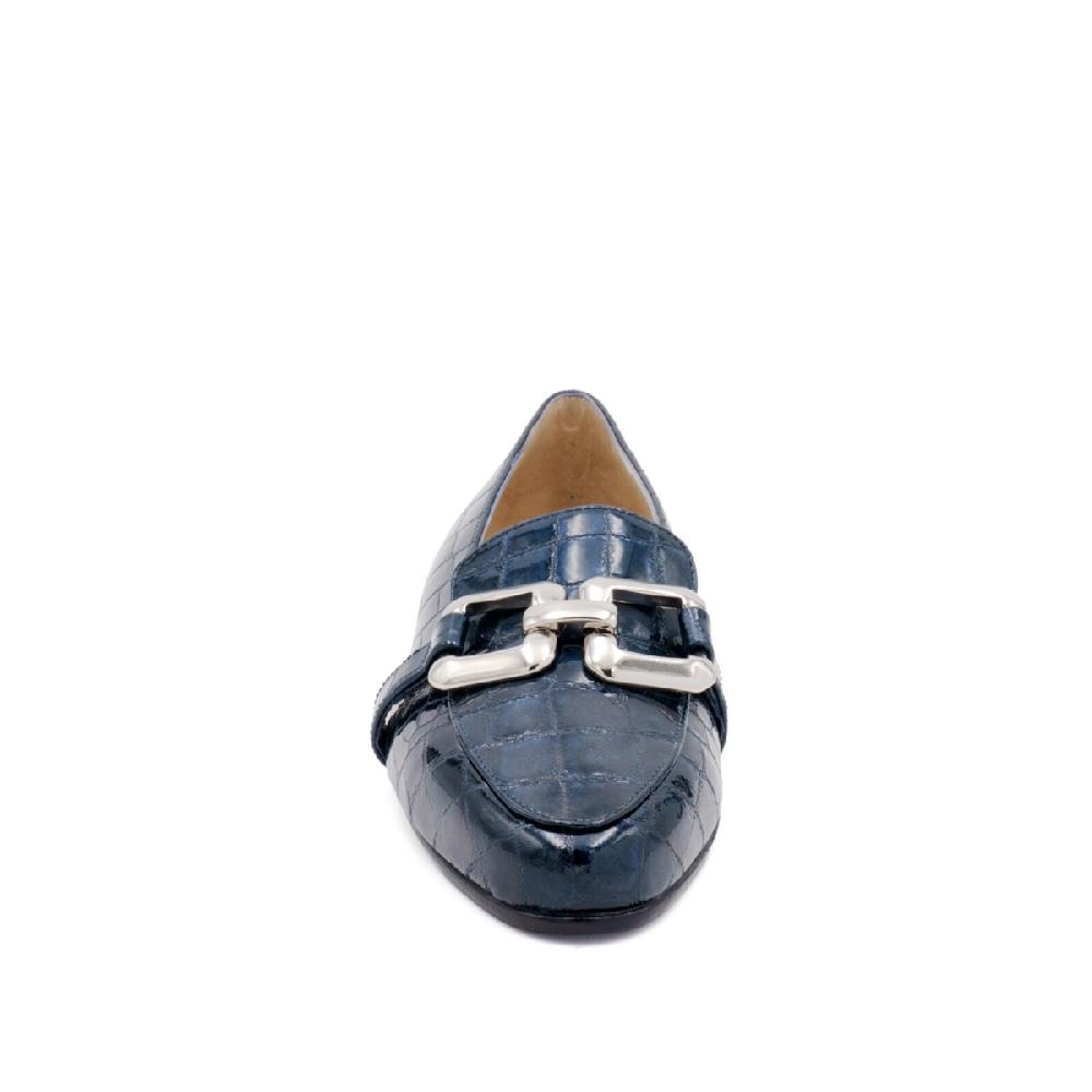 Amalfi by rangoni Mocassino Olimpo blu Vendita Calda