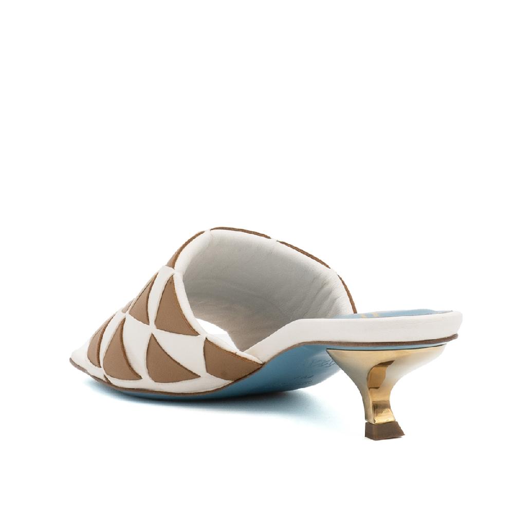 Amalfi by rangoni Mules Vicky bianche Economico