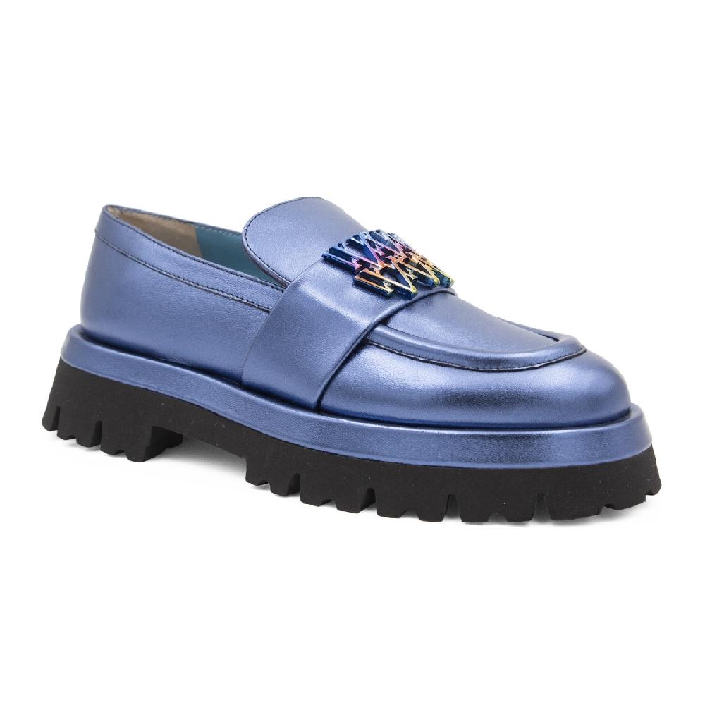 Amalfi by rangoni Mocassino Frida blu Soddisfazione Garantita