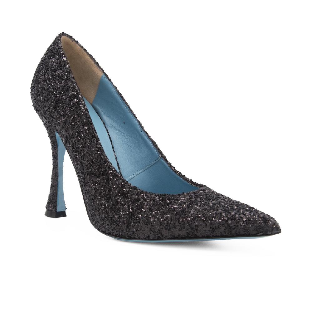 Amalfi by rangoni Décolleté Semplice in glitter nero Convenienza