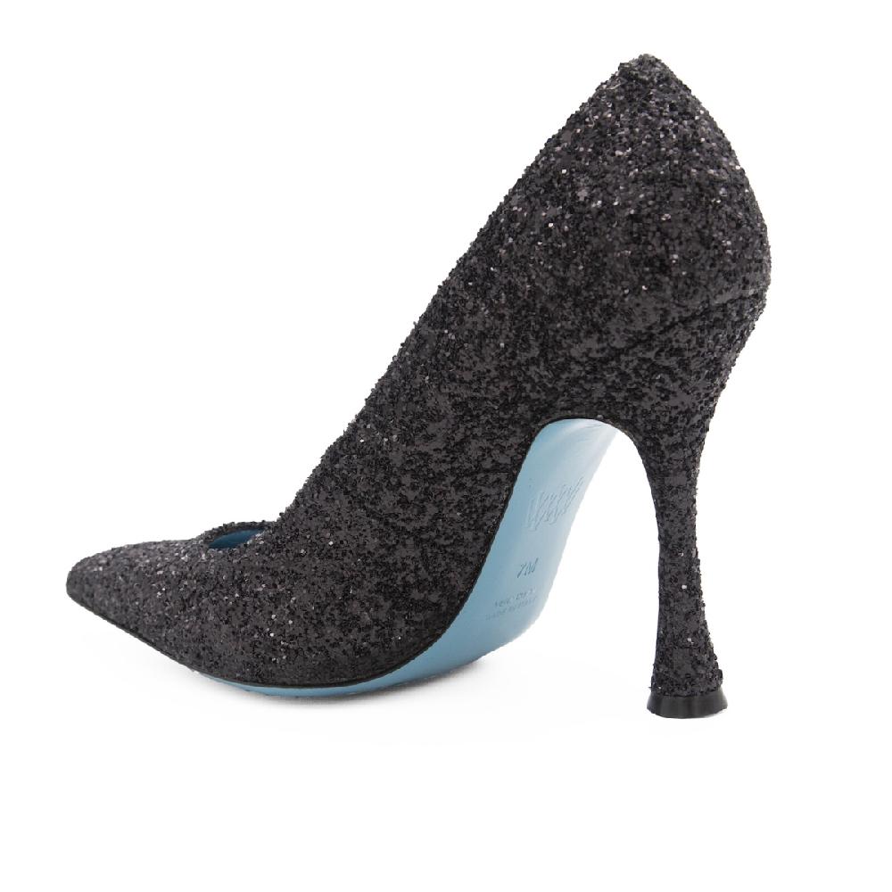 Amalfi by rangoni Décolleté Semplice in glitter nero Convenienza