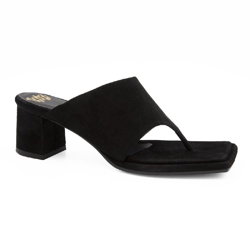 Amalfi by rangoni Mule infradito Desiderio nero Vendita Calda