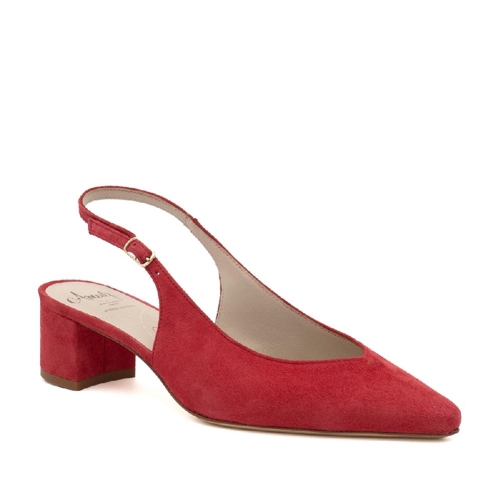 Amalfi by rangoni Slingback Panarea rosse Offerta Pasqua