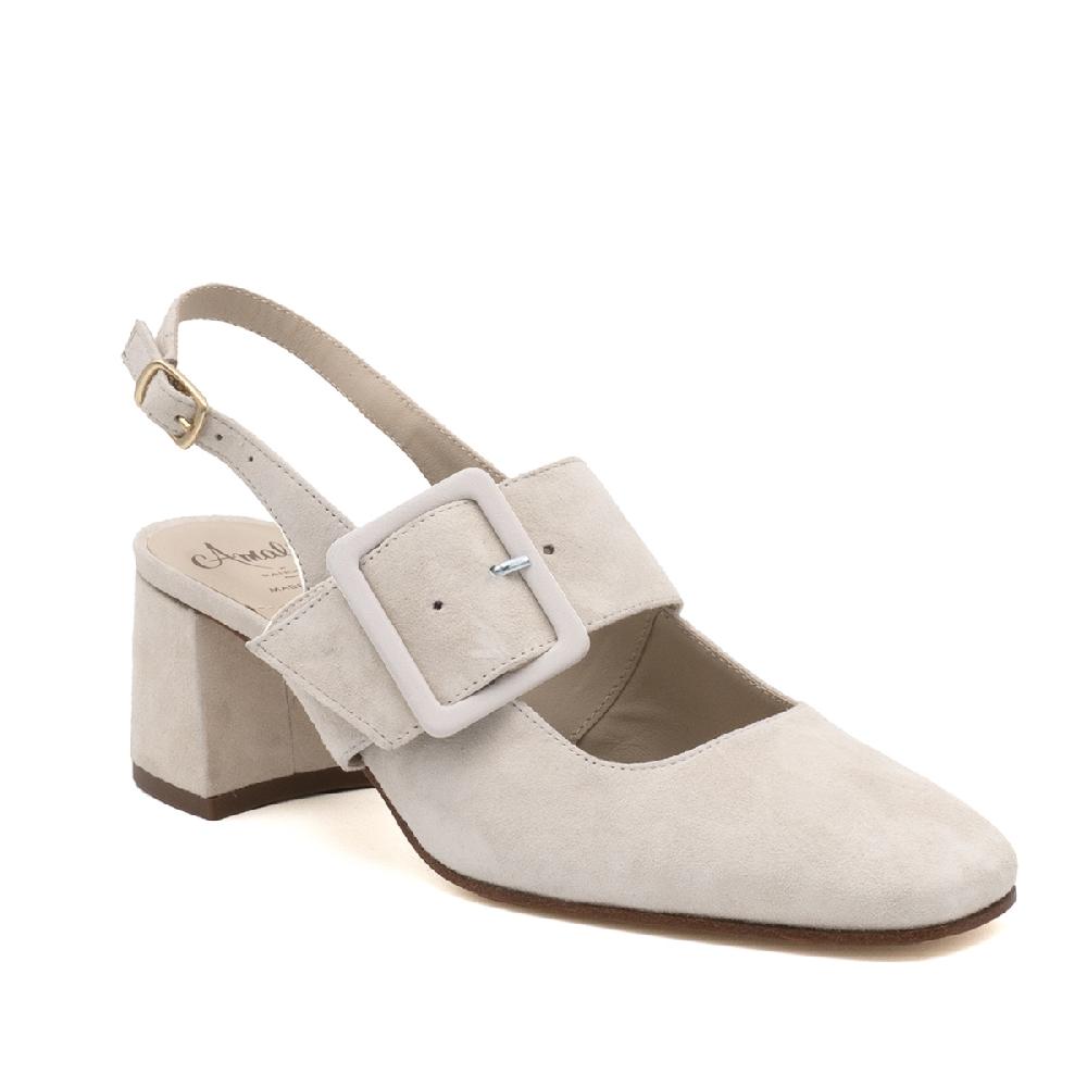 Amalfi by rangoni Slingback Selva bianche Novità