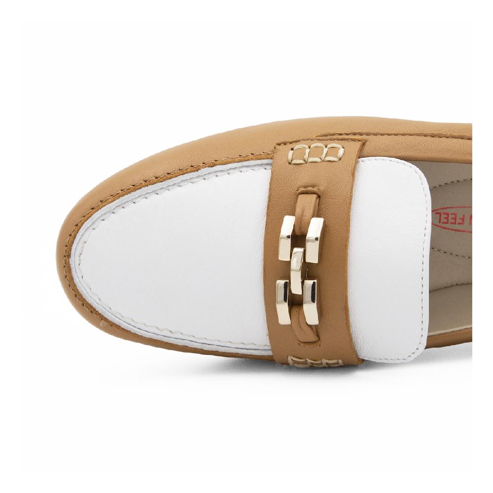 Amalfi by rangoni Mocassino Danzante beige Italy