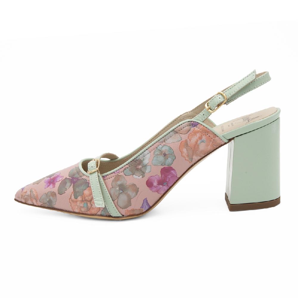 Amalfi by rangoni Décolleté Ibisco verde Qualità