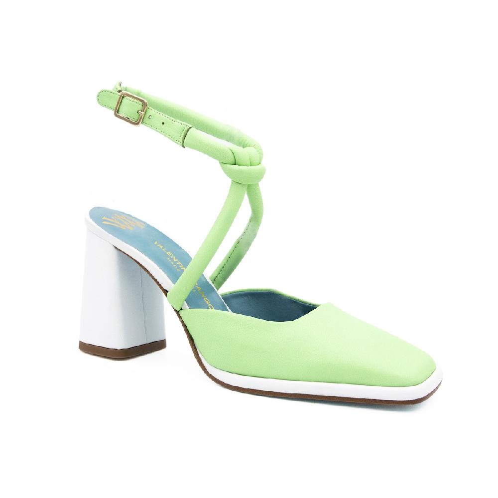 Amalfi by rangoni Décolleté slingback Elba verde Consegna Veloce