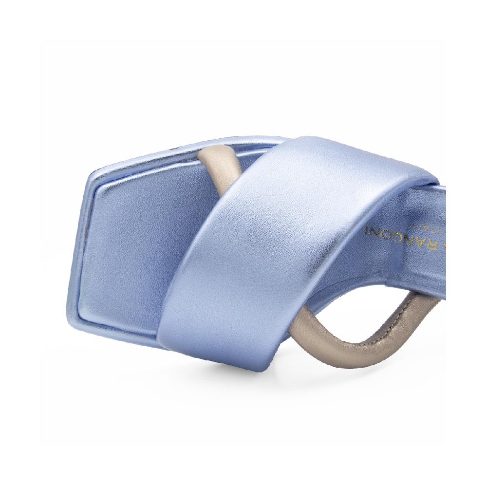 Amalfi by rangoni Mules Darius azzurro Promozione Limitata