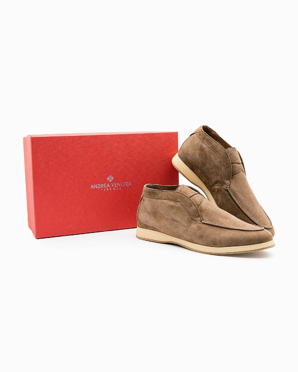 Andrea ventura Polacchino Aquariva Zenit 80 in suede fandango Shopping Online