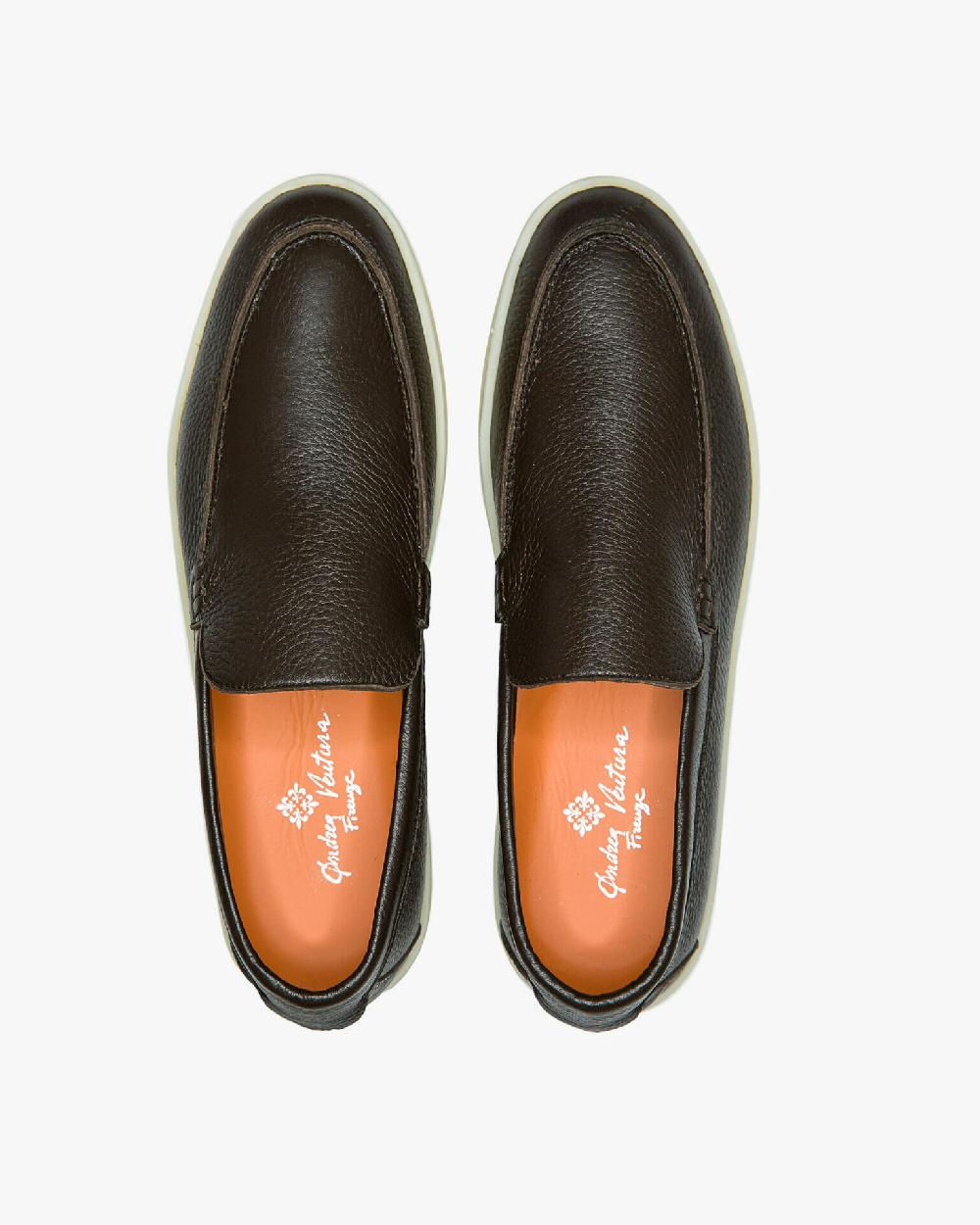 Andrea ventura MOCASSINO ST BARTH LS IN DEER LUXE T.MORO Economico