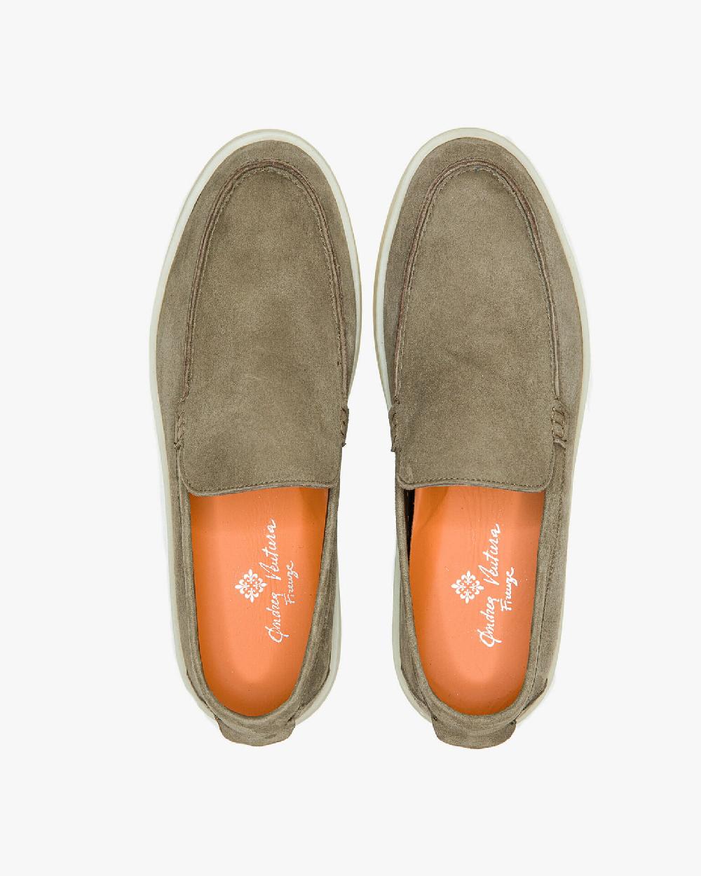 Andrea ventura MOCASSINO ST BARTH LS IN SUEDE MOLE Outlet