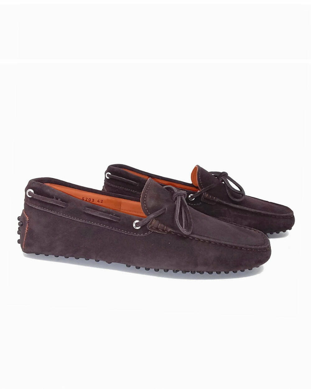 Andrea ventura Mocassino Guida FIOCCO in castorino IDRO color ebano Offerte