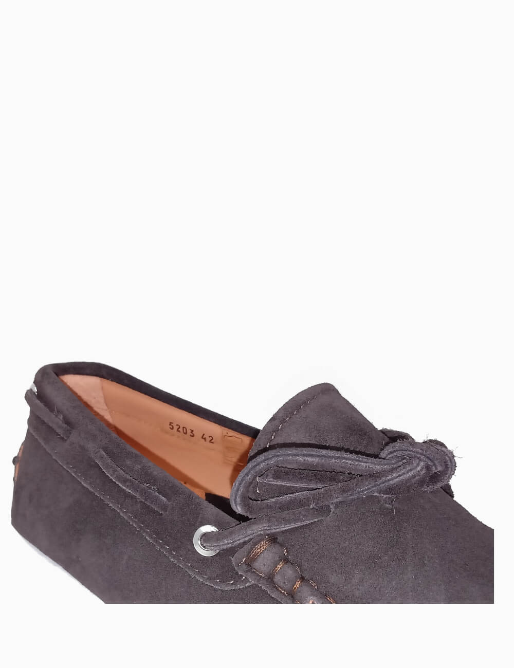 Andrea ventura Mocassino Guida FIOCCO in castorino IDRO color ebano Offerte