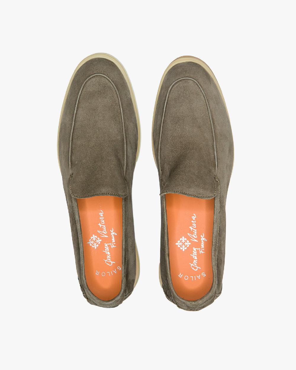 Andrea ventura MOCASSINO DONNA AQ-D COAST IN SUEDE MOLE I Più Venduti