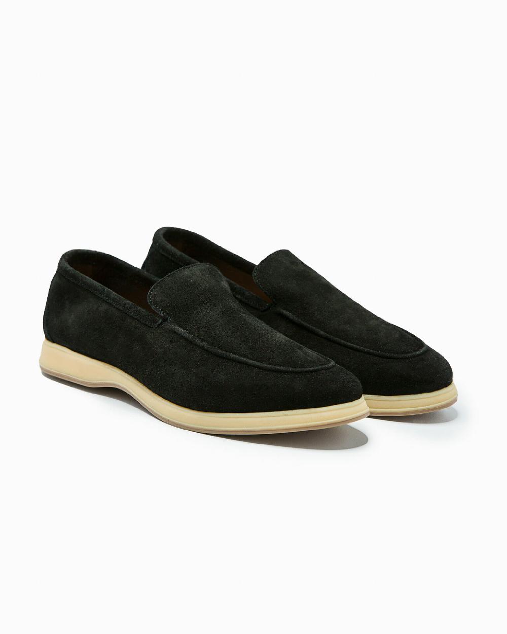 Andrea ventura MOCASSINO DONNA AQ-D COAST IN SUEDE NERO Vendite Flash