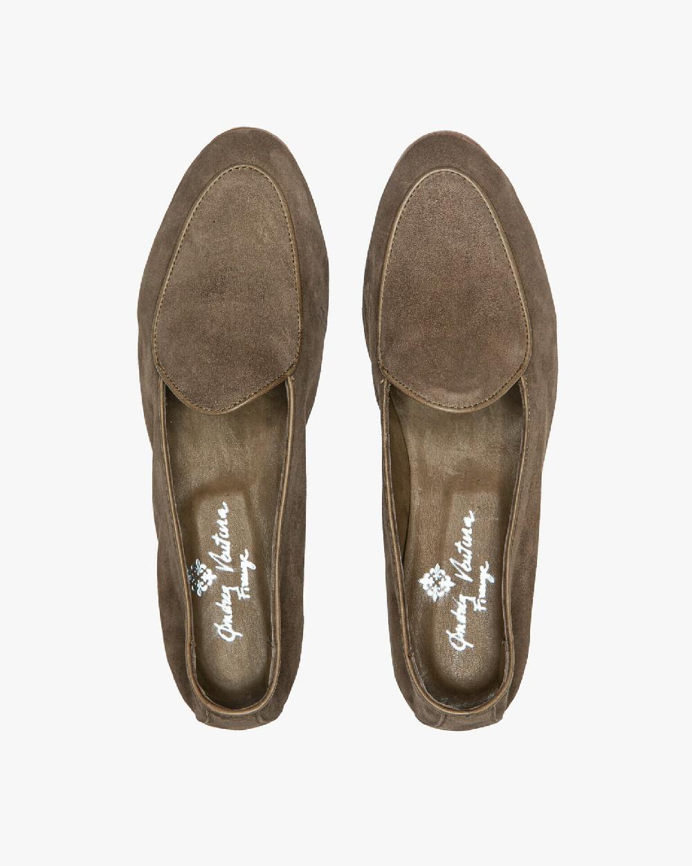 Andrea ventura MOCASSINO DONNA BELGIAN-D LS IN SUEDE BRONZO FANDANGO Spedizione gratuita